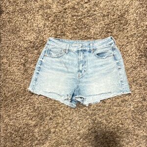 American Eagle Denim Blue Women's “Mom” Shorts